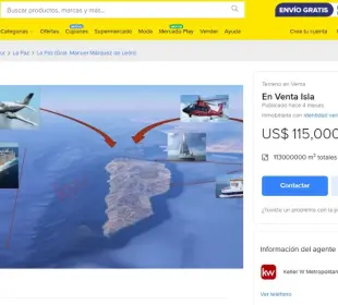 venta de Isla Cerralvo en Mercado Libre