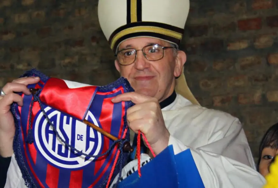 El Papa Francisco era seguidor del futbol.