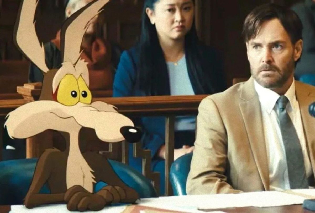 Coyote y Will Forte en Coyote vs. Acme