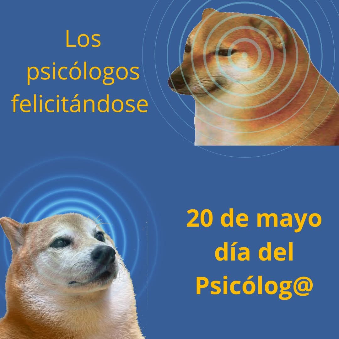Meme del Día del Psicólogo