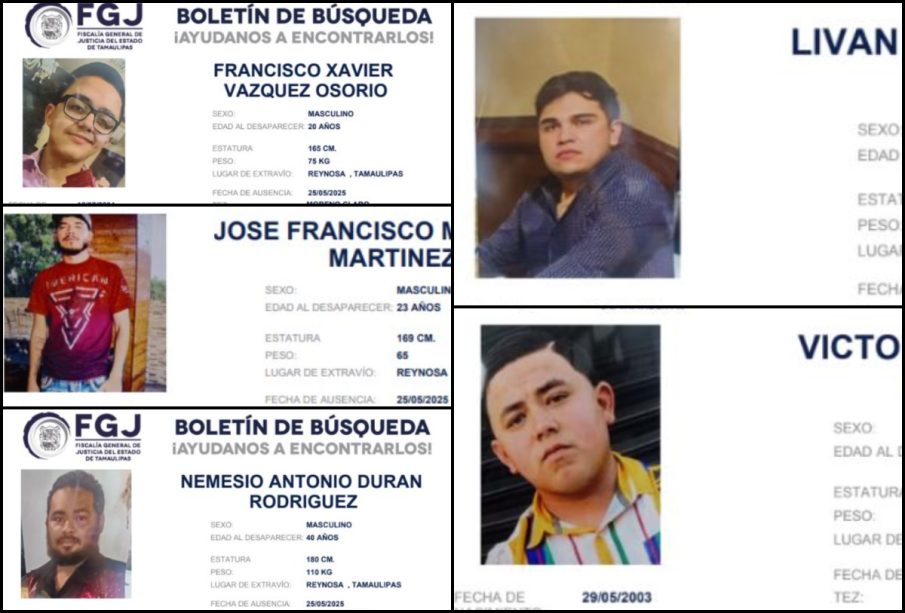 Integrantes del grupo Fugitivo desaparecidos