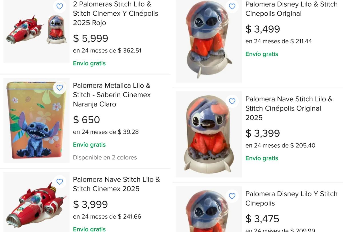 Palomera de Lilo & Stitch en mercado libre