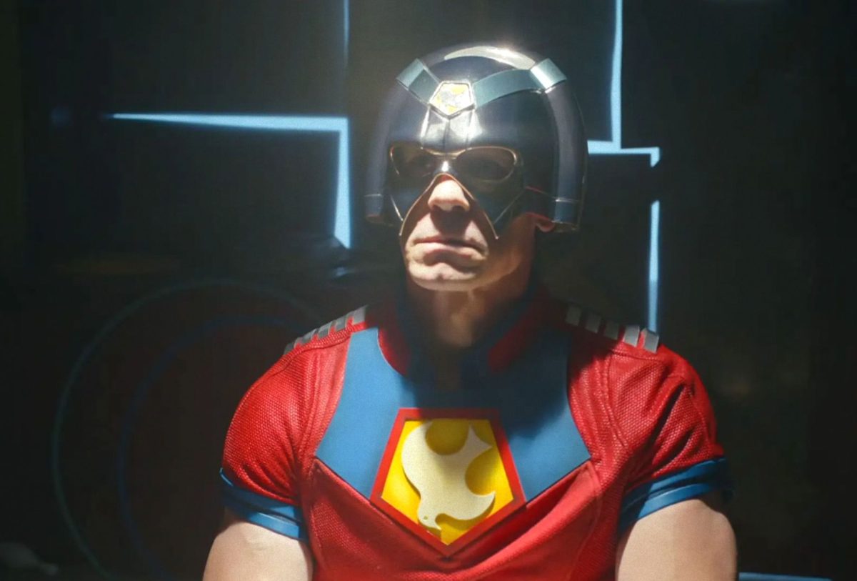 John Cena interpretando a Peacemaker