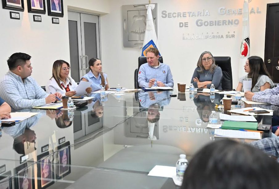 Reunión de planeación del simulacro 2025