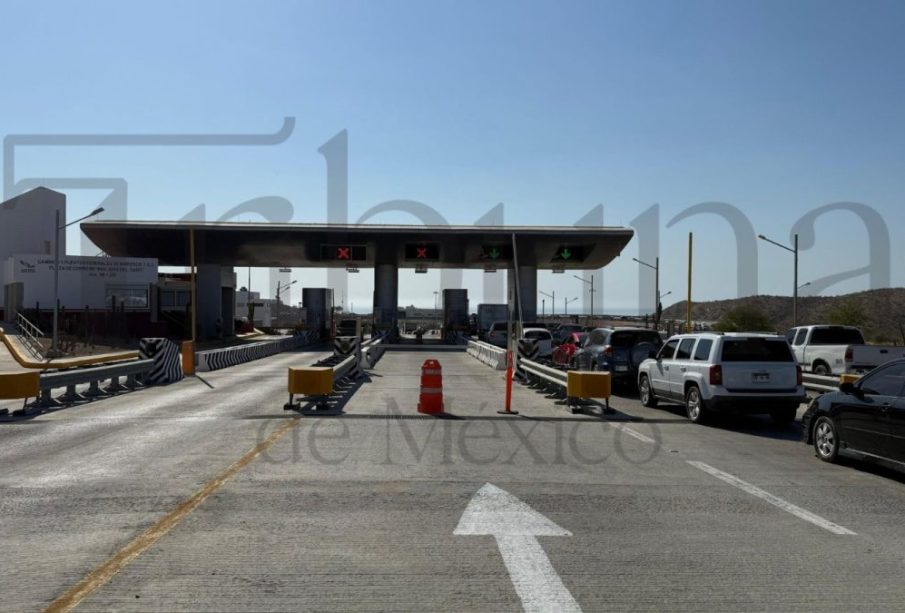 El Gobierno de Los Cabos propondrá a Capufe liberar la caseta de cuota como medida para aliviar el tráfico provocado por las obras viales de la glorieta de Fonatur.