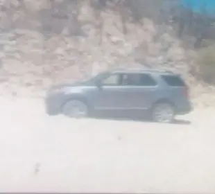 ehículo localizado el pasado 1 de mayo en las inmediaciones de la playa El Saltito