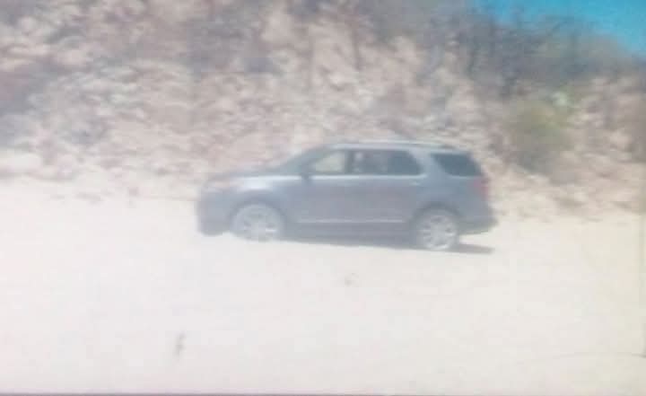 ehículo localizado el pasado 1 de mayo en las inmediaciones de la playa El Saltito