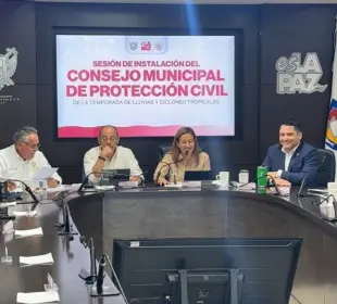 El Ayuntamiento de La Paz instaló el Consejo Municipal de Protección Civil