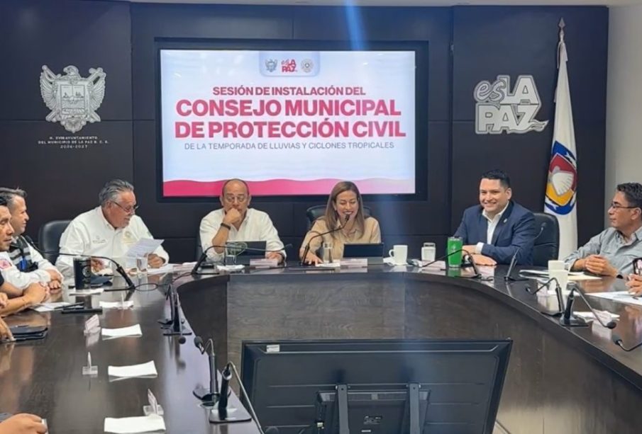 El Ayuntamiento de La Paz instaló el Consejo Municipal de Protección Civil