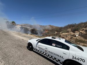 La zona ya presenta carga vehicular debido a los trabajos de obra que realiza Fonatur, por lo que, a través de grupos de alerta ciudadana, se ha solicitado a los automovilistas dar prioridad al paso de las unidades de emergencia.