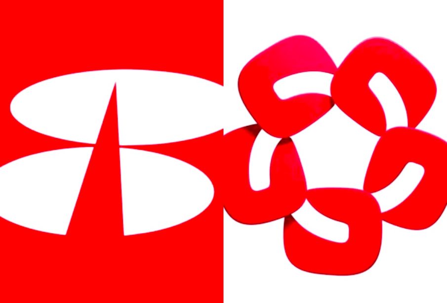 Logos de Banorte y Banamex