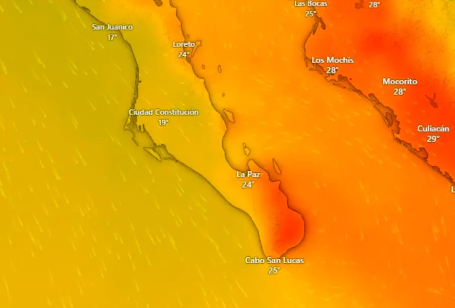 Mapa de Los Cabos, BCS