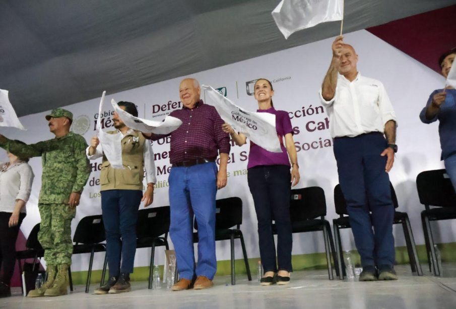 Claudia Sheinbaum dio inicio a la construcción IMSS