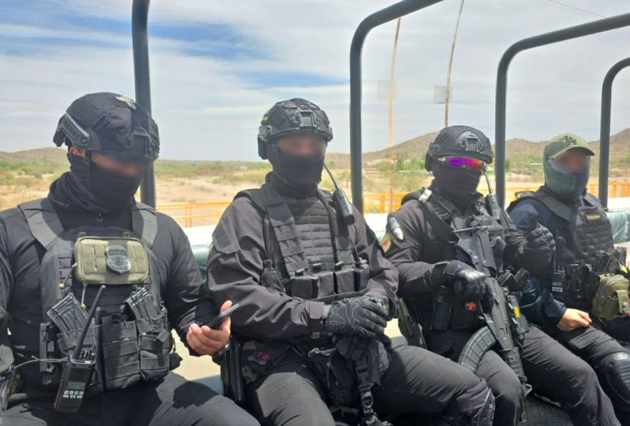 Autoridades de seguridad en Sinaloa