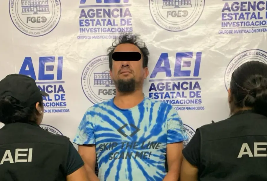 Feminicida de su pareja embarazada, detenido en Oaxaca