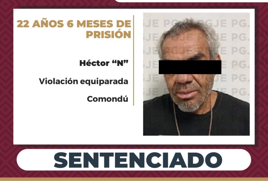 Sentencian a 22 años a hombre por violación a menor en Comondú