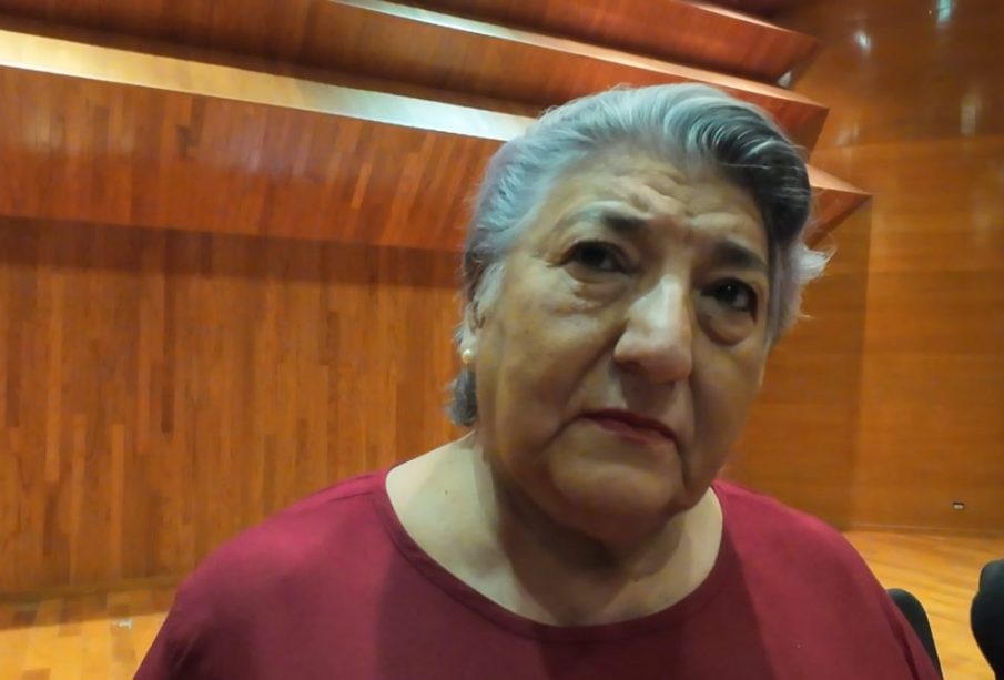 La titular de la Secretaría de Finanzas y Administración del Gobierno de Baja California Sur, Bertha Montaño Cota