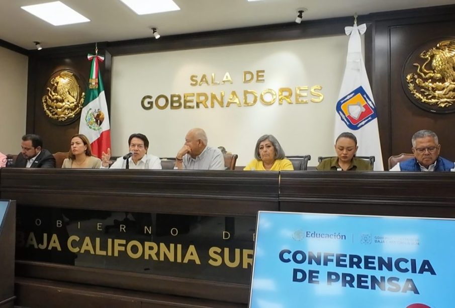 Durante una rueda de prensa celebrada en la ciudad de La Paz