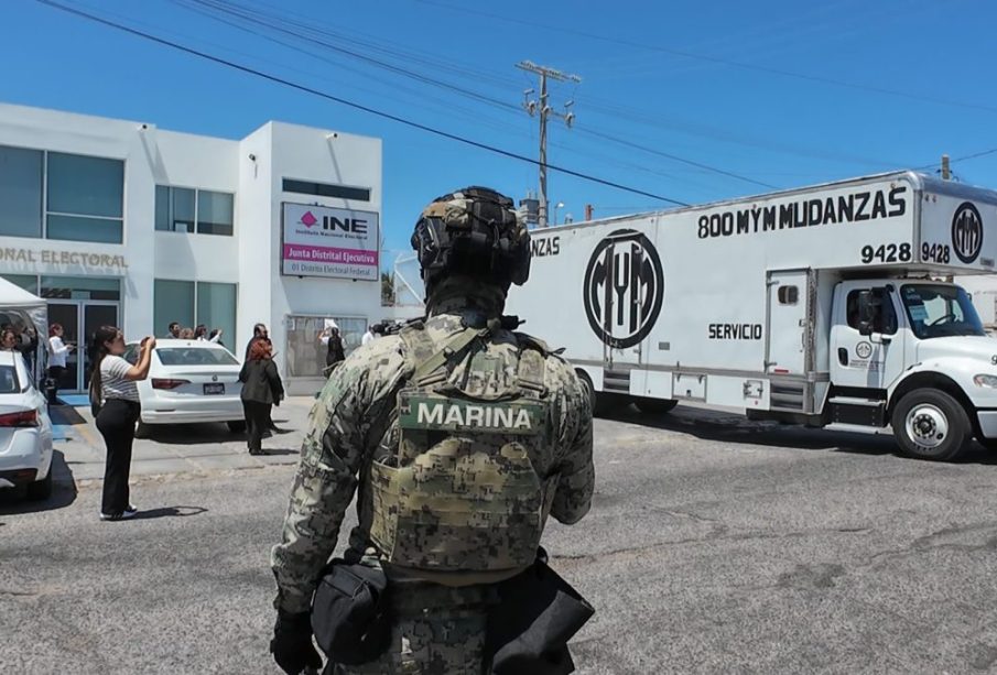 Este martes 6 de mayo arribaron a Baja California Sur los camiones que transportan la documentación electoral correspondiente a las seis elecciones del Poder Judicial federal, que se llevarán a cabo el 1 de junio.