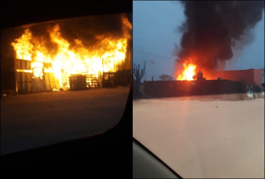 Incendio en Cabo San Lucas.