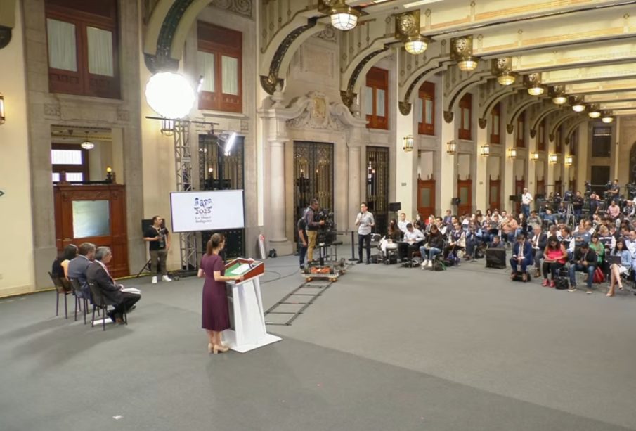 Claudia Sheinbaum en la mañanera
