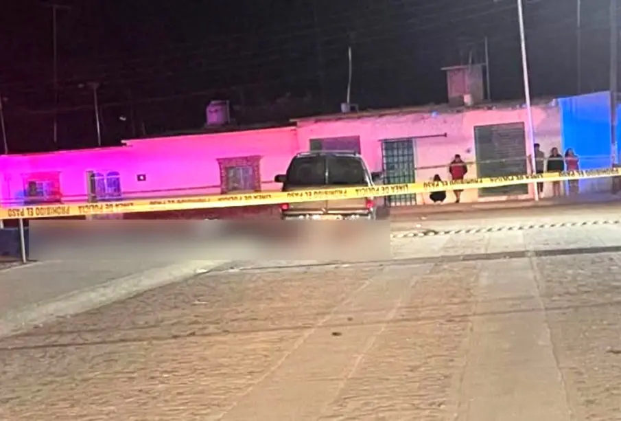 Cuerpos tras tiroteo en San Bartolo, en el municipio de San Felipe.