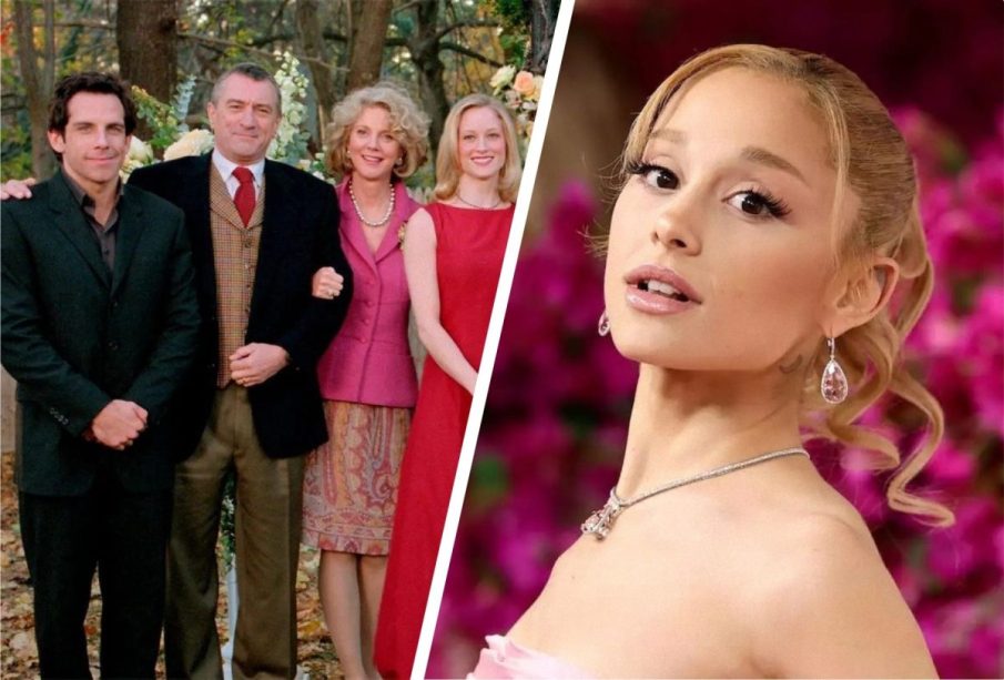 Ariana Grande y el elenco de Meet the Parents
