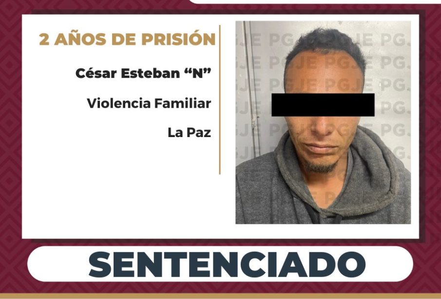 Dos años de prisión por agredir a su madre en La Paz