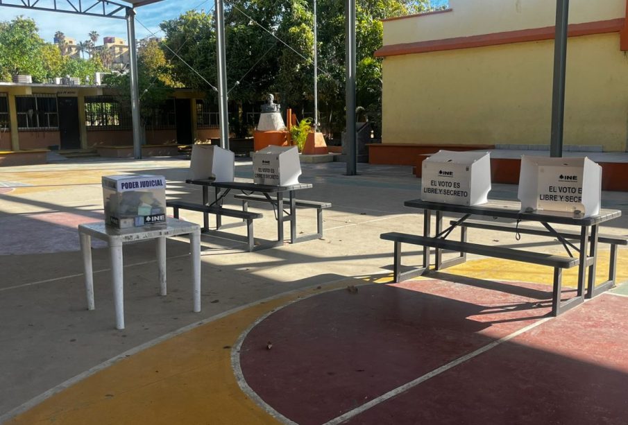 Cierran casillas en Los Cabos con escasa afluencia de votantes