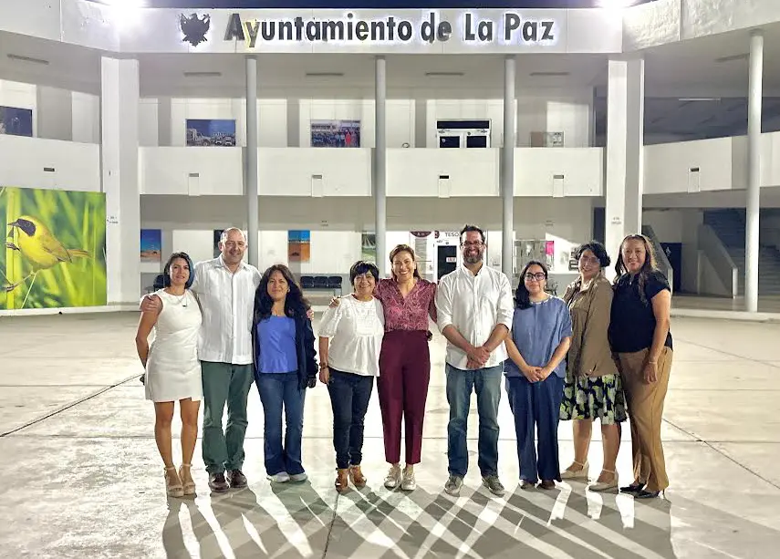 La alcaldesa Milena Quiroga con la titular de la SEDATU
