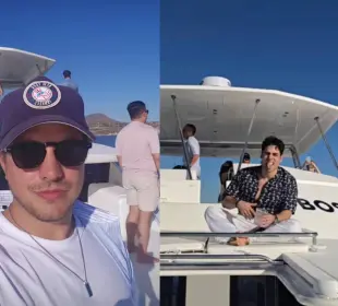 Vadhir Derbez y creadores de contenido disfrutan vacaciones en La Paz