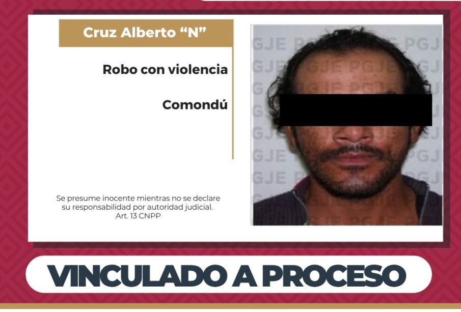 Vinculan a proceso a hombre por robo con violencia en Comondú