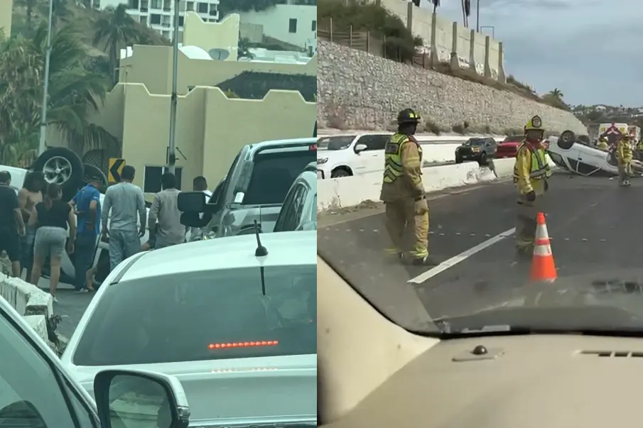 Accidente vehicular en Costa Azul: circulación afectada en tramo turístico