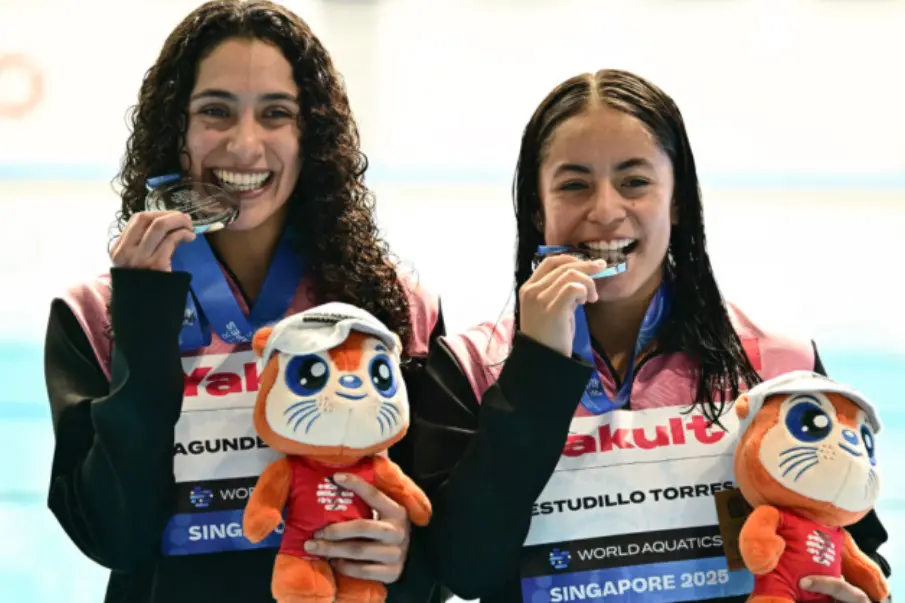 Gabriela Agúndez gana medalla de plata en Mundial de Singapur