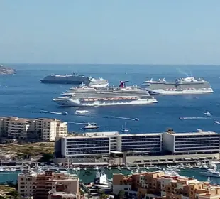 Arribo de cruceros Cabo San Lucas