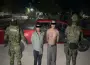 Durante un operativo en El Vizcaíno BCS, elementos de la Secretaría de Marina (SEMAR), en coordinación con la Secretaría de Seguridad Pública del Estado, detuvieron a dos hombres y aseguraron armas largas, municiones y equipo táctico.