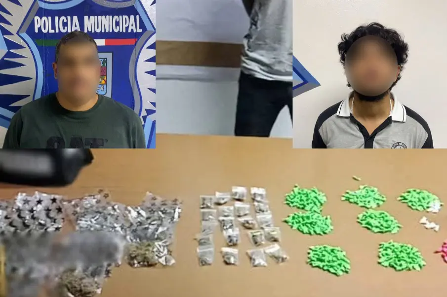 Detienen en Comondú a dos hombres con droga, arma y cartuchos; violencia en la zona dejó cinco ejecutados la semana pasada.