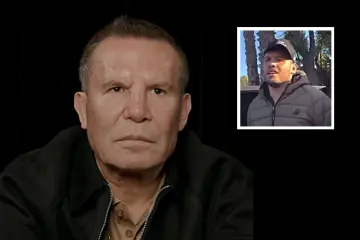 Julio César Chávez y su hijo