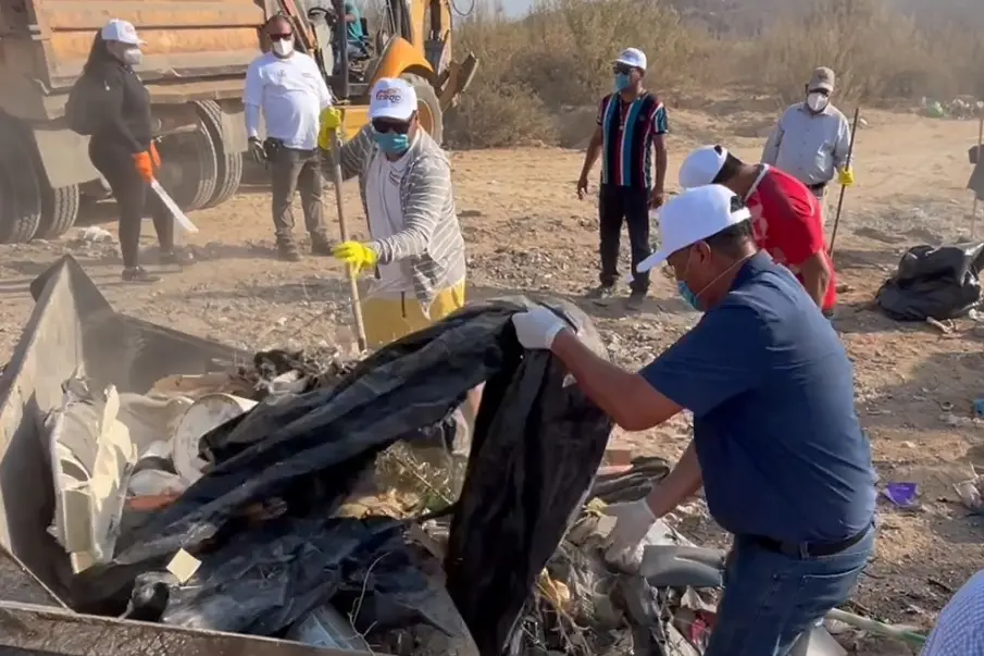 ampaña de limpieza en arroyos de Cabo San Lucas busca recolectar más de 20 toneladas de basura