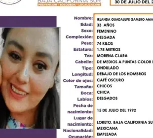 De enero a julio se han reportado 89 casos de desaparición de mujeres en BCS; 26 siguen sin ser localizadas, según la PGJE.