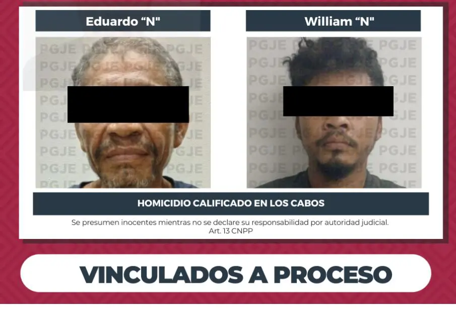 La PGJE vinculó a proceso a dos presuntos responsables por el delito de homicidio calificado.