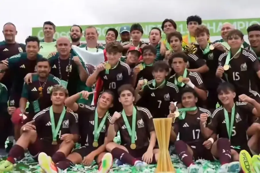 México campeón sub-15 Concacaf