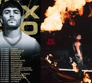 Tito Double P anuncia concierto en La Paz en medio de ola de violencia en Baja California Sur