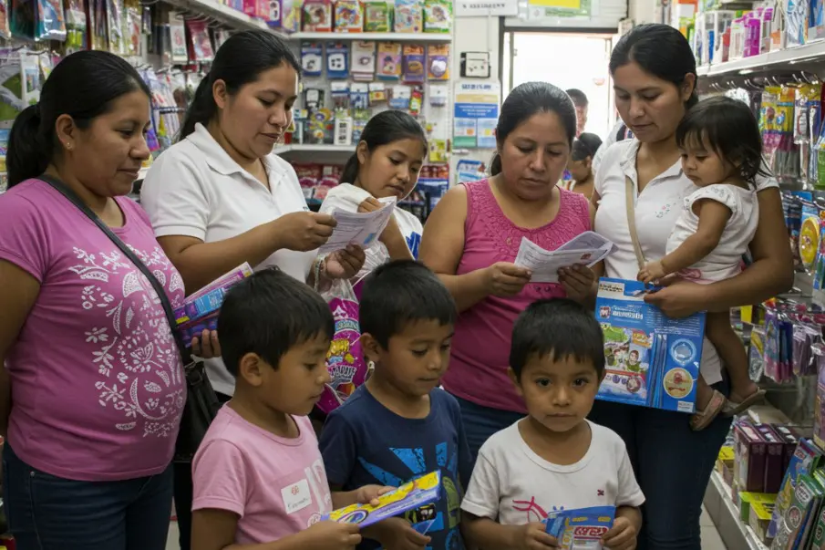 Padres reclaman retraso e insuficiencia en vales escolares