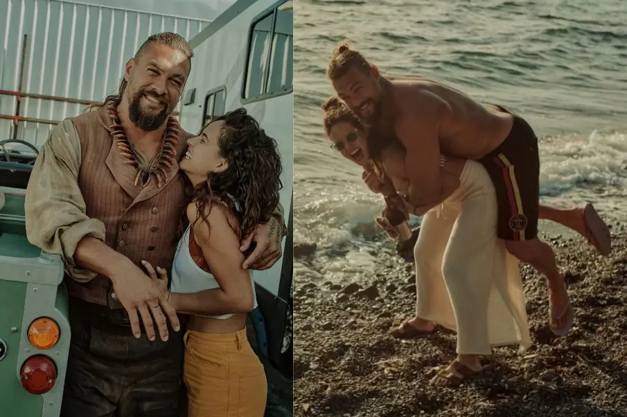 Adria Arjona celebra a Jason Momoa en su cumpleaños