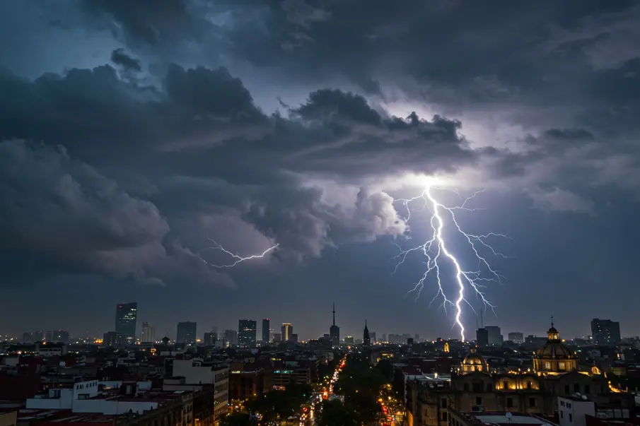 Tormenta Negra hoy en CDMX