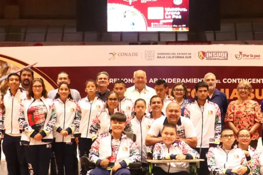 Delegación de BCS viaja a Aguascalientes para la Paralimpiada Nacional CONADE 2025