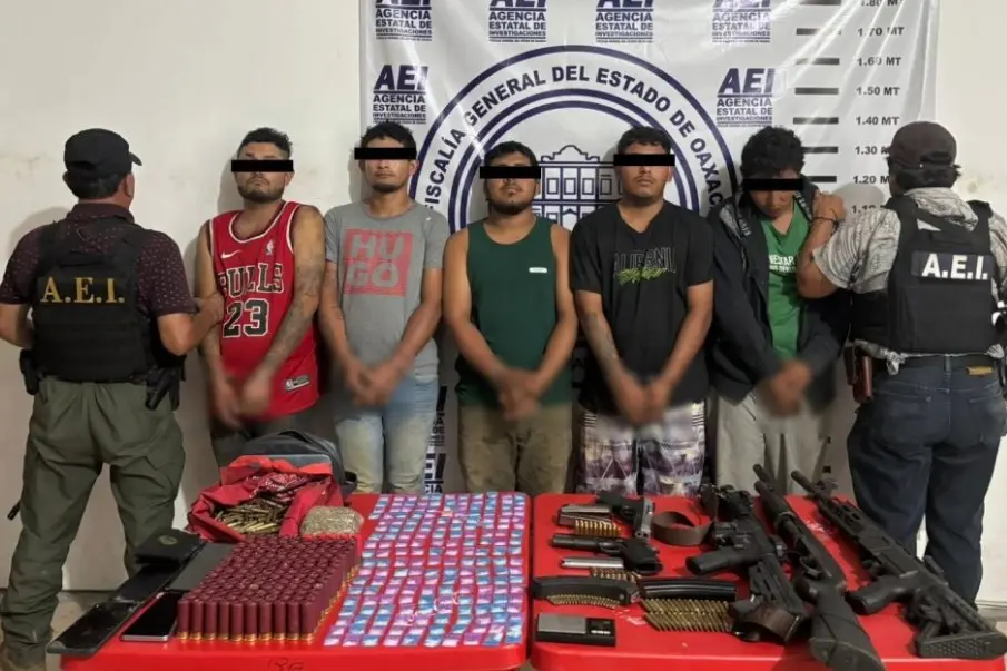 Cae banda de secuestradores en Oaxaca