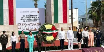 La Paz conmemora el 175 Aniversario de los Niños Héroes de Chapultepec