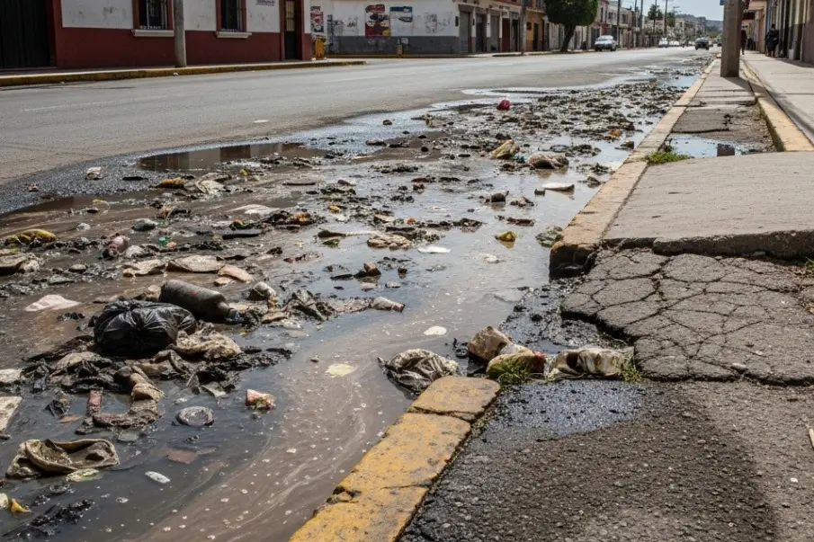 Alarma en el Barrio El Esterito: reportan 27 casos de dengue y presencia de larvas en aguas negras